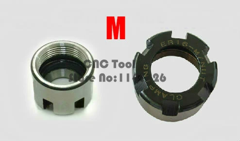 Высокое качество гайка ER8/ER11/ER16/ER20/ER25/ER32/ER40 A/M/um вида пружинная Цанговая гайка для фрезерного станка с ЧПУ гравировальный токарный станок Инструменты