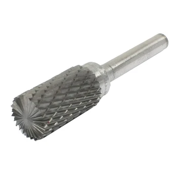 

14mm x 25mm Double Cut Cylindrical Tungsten Carbide Rotary File Bit