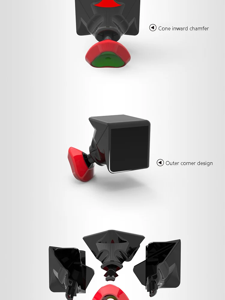 QiYi MoFangGe грома V2 магический куб, 3x3 Гром Clap головоломки Профессиональный Кубик Рубика от Скорость Cubo magico традиционные куб игрушки