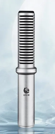 Takstar Q5 Профессиональный смартфон караоке микрофон Запись микрофон компьютер звуковая карта прямая трансляция - Цвет: silver