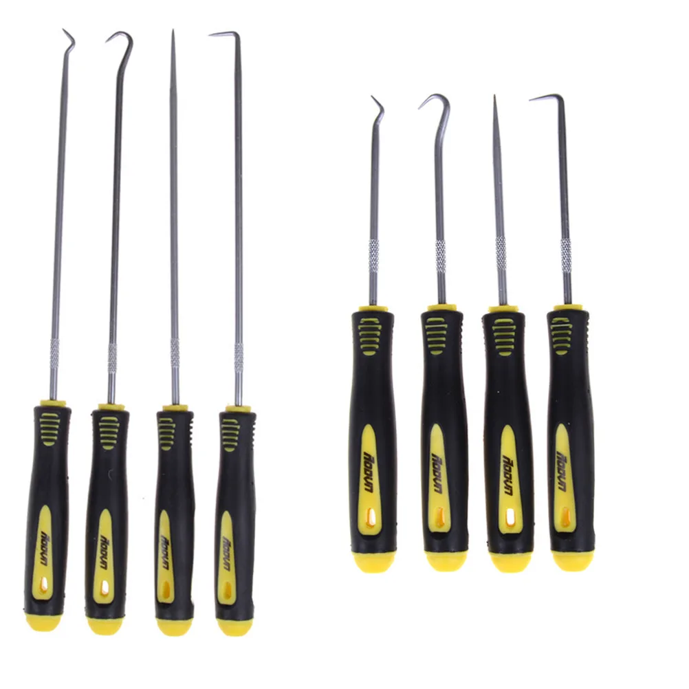 4Pcs/Set Durable Car Hook Oil Seal O Ring Seal Remover Pick Set Craft Hand Toolsin Hand Tool