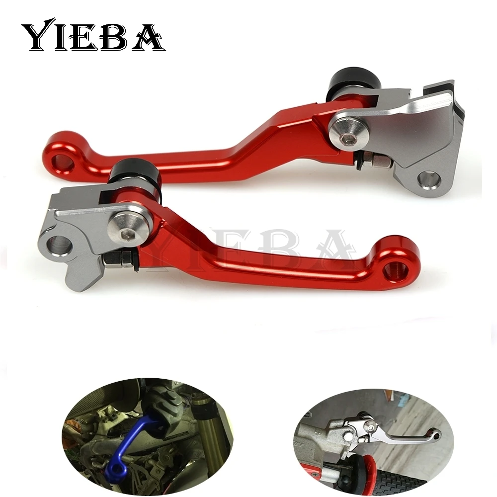 7 COLORS high quality CNC Dirt Bike FLEX Pivot Brake Clutch lever For Gas Gas EC 2T 2000-2017 2016 2015 2014 2013 2012 2011