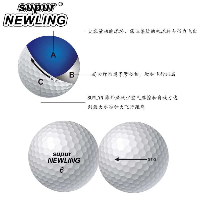 لعبة الغولف كرات ثلاث طبقات كرة جولف جولف لعبة الكرة سوبر لمسافات طويلة كرة جولف 10 قطعة/الوحدة شحن مجاني لعبة الغولف كرات ثلاث طبقات كرة جولف جولف لعبة الكرة سوبر لمسافات طويلة كرة جولف 10 قطعة/الوحدة شحن مجاني