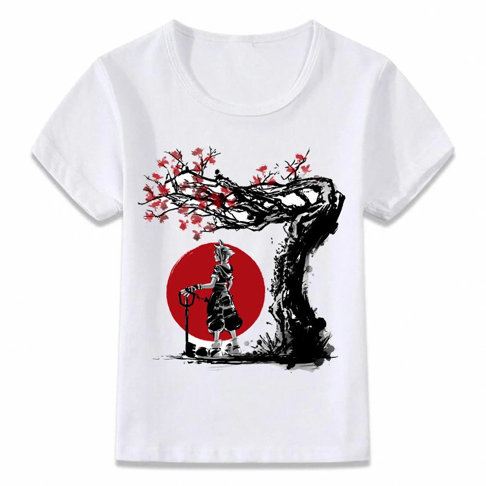 

Kids Clothes T Shirt Kingdom Hearts Sora Under The Sun Children T-shirt for Boys and Girls Toddler Shirts oal188
