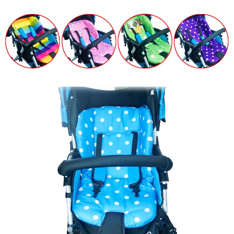 

Thick Colorful Baby Infant floor mat Breathable Stroller Padding Liner Car Seat Seat Pushchair Pram Cushion Cotton Mat