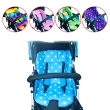 Thick Colorful Baby Infant floor mat Breathable Stroller Padding Liner Car Seat Seat Pushchair Pram Cushion Cotton Mat