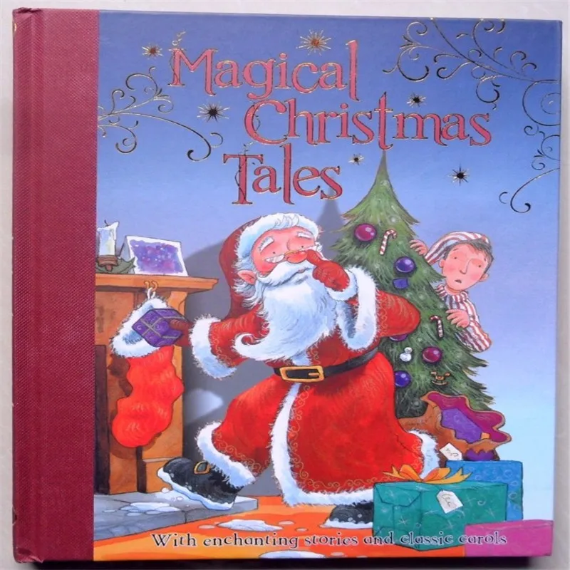 Magical Christmas Tales Learning & Education books For kids baby English Picture Book for Children1pcs Free shipping recommend educational oxyphylla picture atlas map english book for baby and small children usbore lift the flap gift for kids