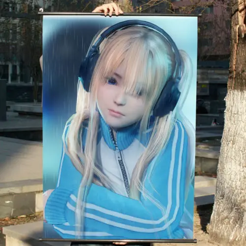 Мертвый или живой Xtreme3 Marie Rose спортивный плакат настенная живопись фрески