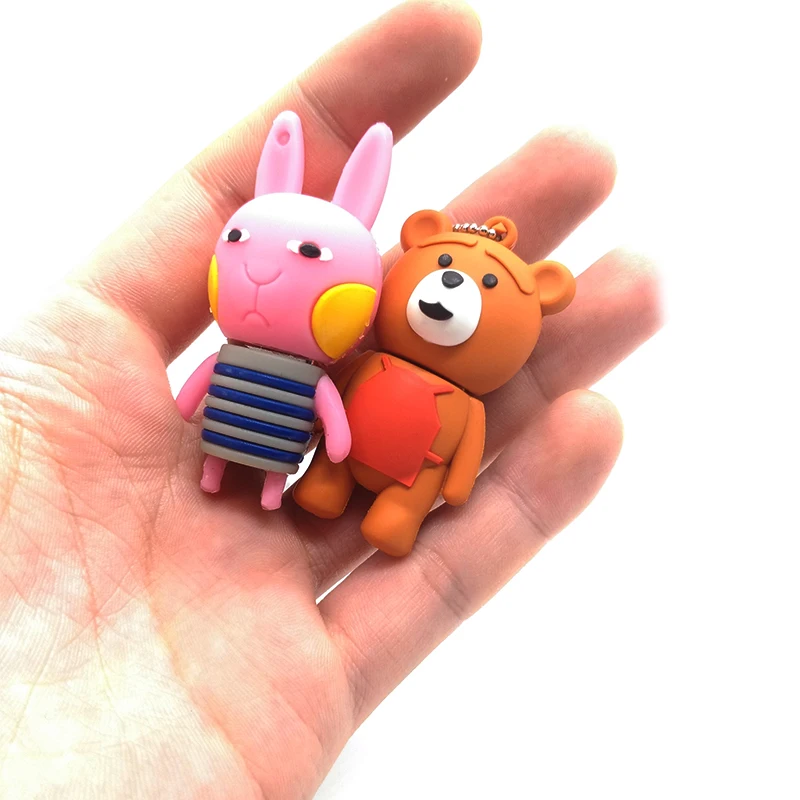 USB stick pendrive cartoon rabbit usb flash drive 4GB 8GB 16GB 32GB 64GB cute bear baby memory stick creative gift pen drive USB stick pendrive cartoon rabbit usb flash drive 4GB 8GB 16GB 32GB 64GB cute bear baby memory stick creative gift pen drive