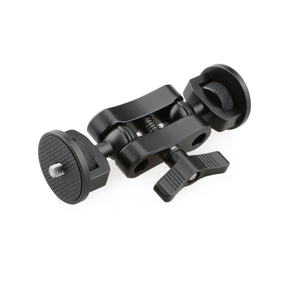

Universal Articulating Magic Arm with Double Ballheads (1/4" Screw) Monitor Mount for Field Monitor Lights Audio Recorders