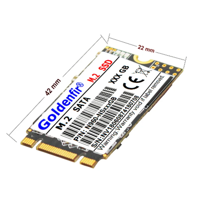 Goldenfir 2242 M.2 SSD 240 ГБ 120 60 Гб Твердотельный Накопитель для NGFF 22*42 мм ноутбук и