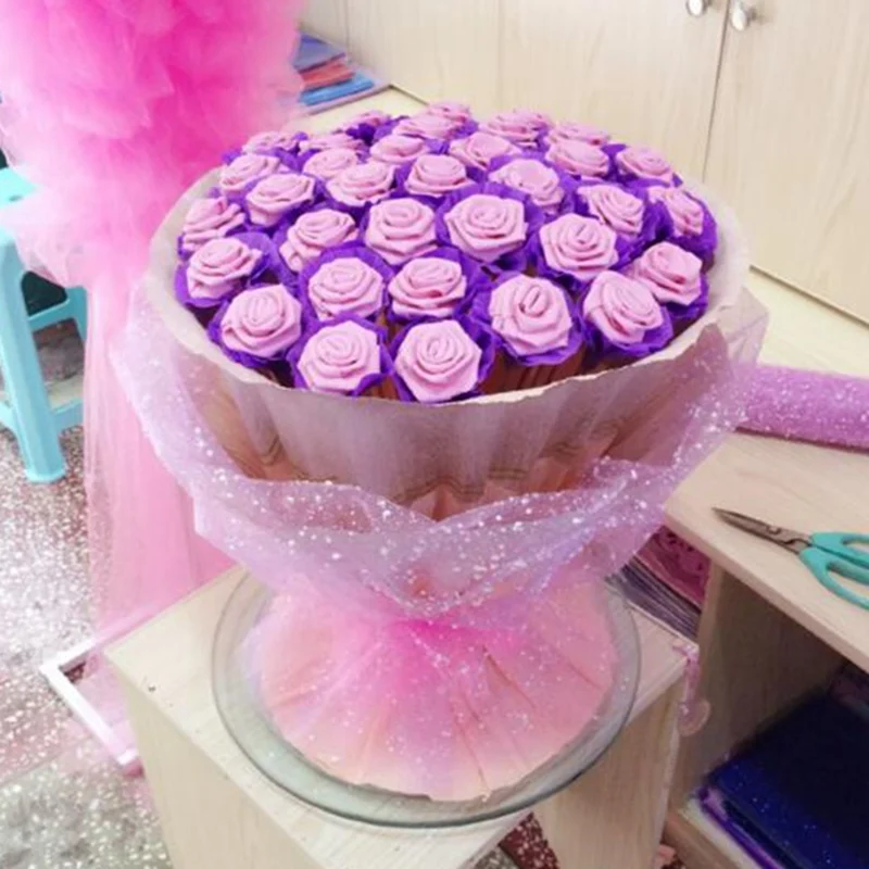 50pcs-19Colors-3cm-Small-Mini-Roses-Foam-Artificial-Flowers-For-Wedding-Festive-Decoration-Handmade-Pompom-DIY
