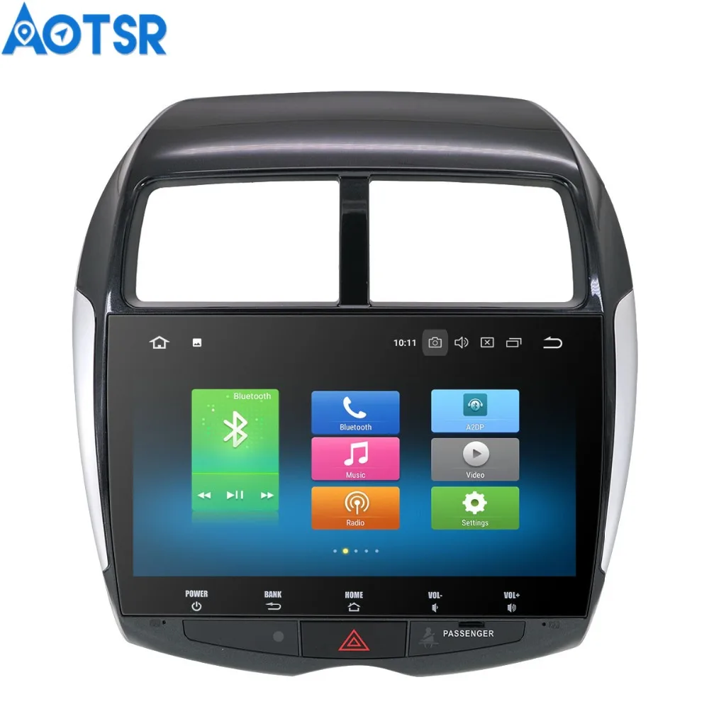 10,2 дюймов Android 8,0 7,1 для Мицубиси ASX RVR Outlander Sport 2010 2011 2012 2013 gps навигация автомобильное радио без DVD плеер