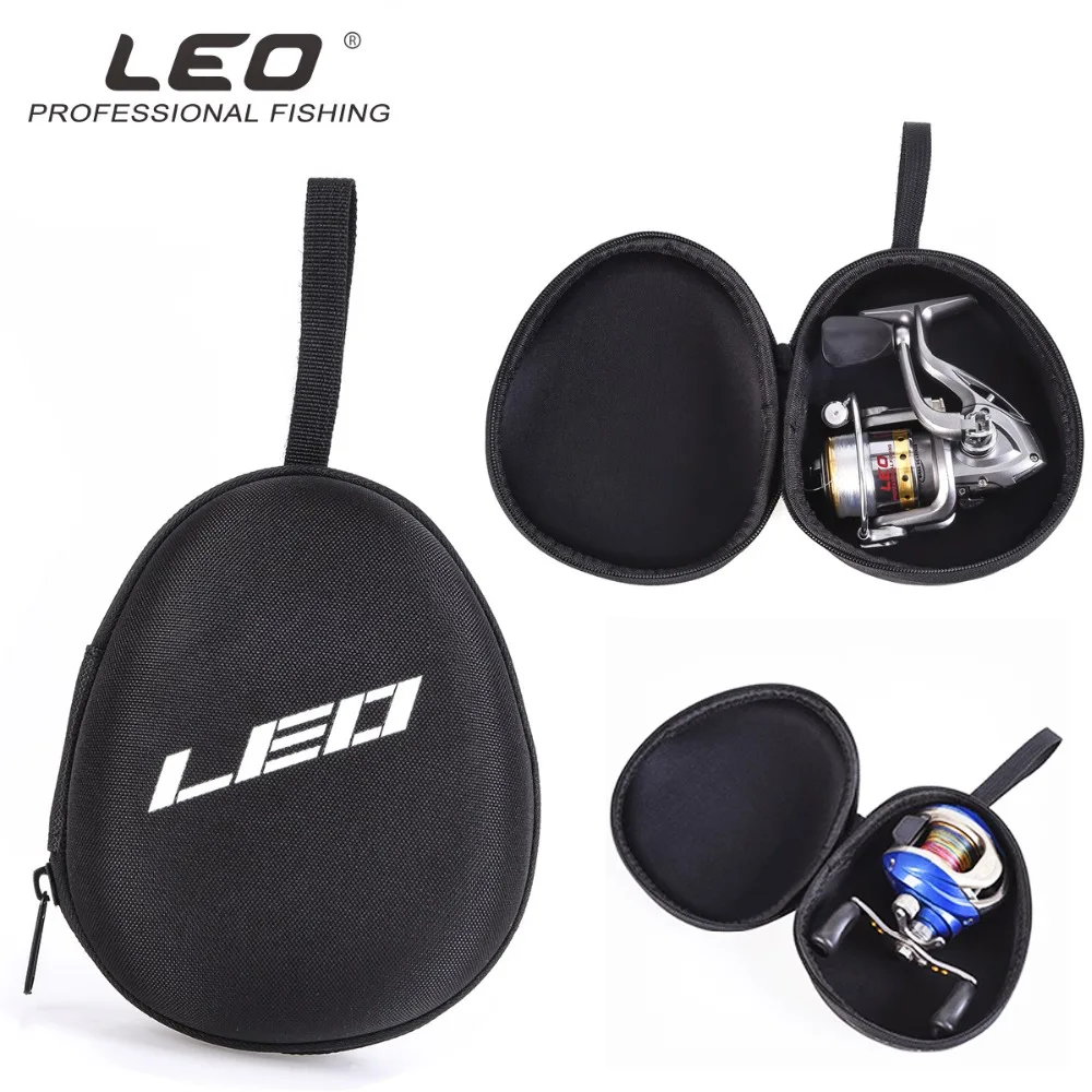 

LEO Fishing Bags for EVA Portable Fishing Reel Protective Reel Bag Case Cover for Baitcasting/Drum/Spinning Pouch Sleeve Pesca