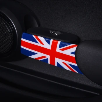 

car accessories interior Door inner handle decoration Sticker cover For BMW MINI Cooper S JCW F56 car styling Modification