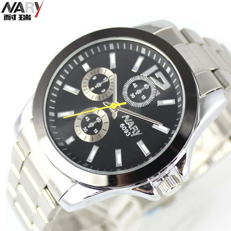 

Men's fashion casual watch , stainless steel strap quartz watch, women's Day gift couple