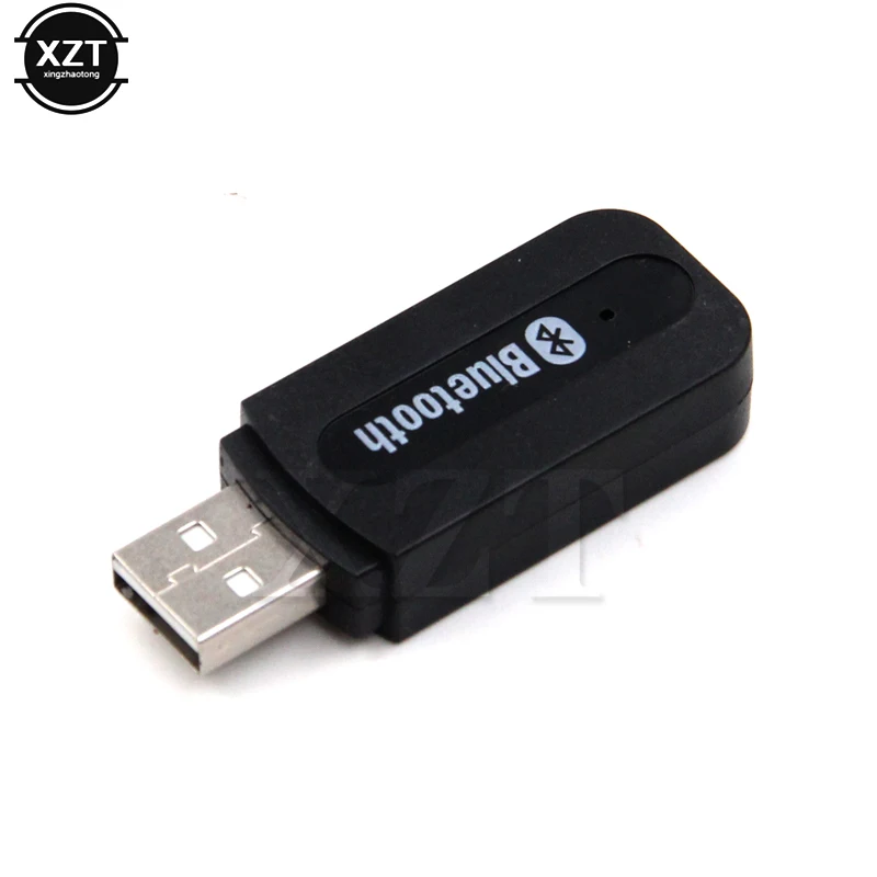 

USB Wireless Bluetooth Music Stereo 3.5mm Aux Jack Receiver Adapter AMP Dongle Audio for Car speaker Connector for iPhone newest