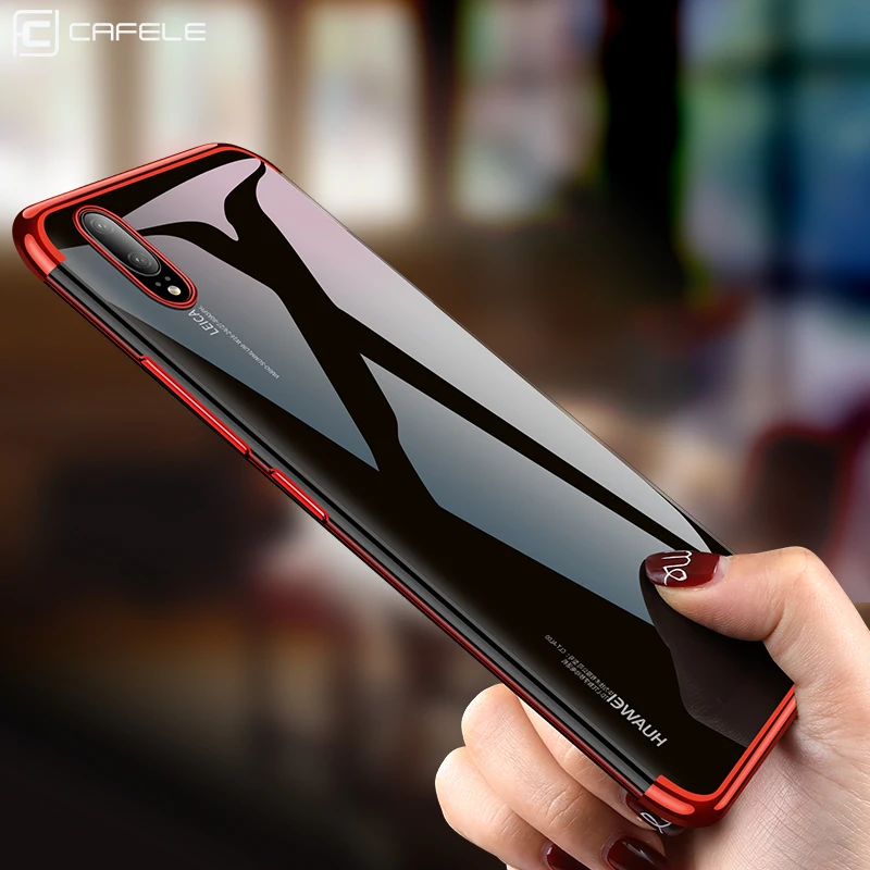 

Cafele Plating TPU Case for Huawei P20 PRO/ P20 Lite Flexible Colorful Transparent Case Cover for Huawei P20 Pro / P20 Lite