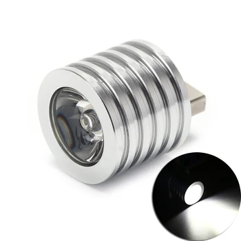 

5V 3W Light Lamp Bulb Mini USB Flashlight Mobile Power White Light USB Connector Headlight Mini USB LED Spotlight
