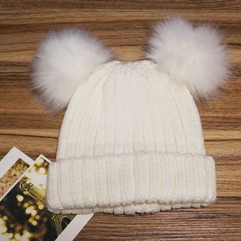 

Bw17991 2017 fashion winter beanies with solid POMPOM,white&black sweater knit hair fascinators for women,warmth skullcap custom