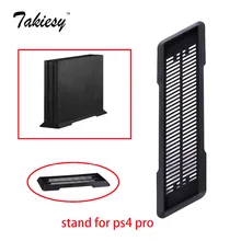 Takiesy консоль вертикальная подставка держатель док-станция для PS4 Pro игровой держатель аксессуары для ванной комнаты черный