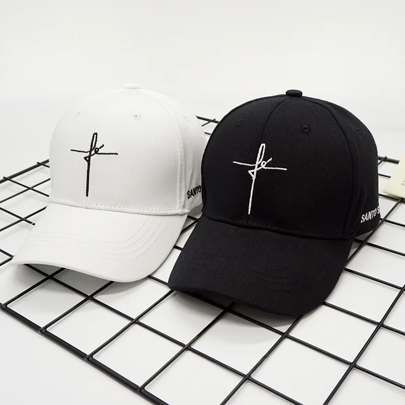 Высокое качество Faith Cross бейсболки для мужчин и женщин хип-хоп Snapback кепки Casquette Dad Bone пара письмо бейсболка кепки