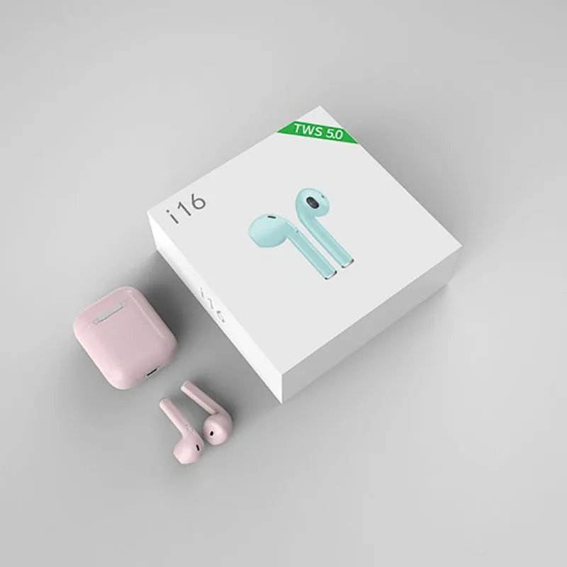 TWS i16 Умные Bluetooth 5 0 наушники вкладыши бинауральная стерео шумоподавляющая