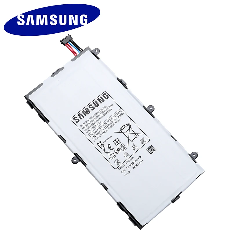 100% Оригинальный аккумулятор для планшета T4000E Samsung GALAXY Tab 3 7 0 T210 T211 T2105 T217A запасной
