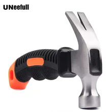 UNeefull мини Молоток-гвоздодер, Мини мягкая резиновая ручка для домашнего ремонта, наружный DIY-портативный компактный гвоздильный молоток