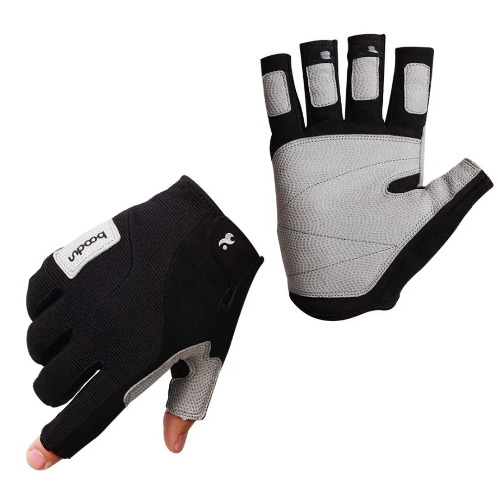 Boodun Brand new Professional Rock Climbing Glove Wear Resistant Pu