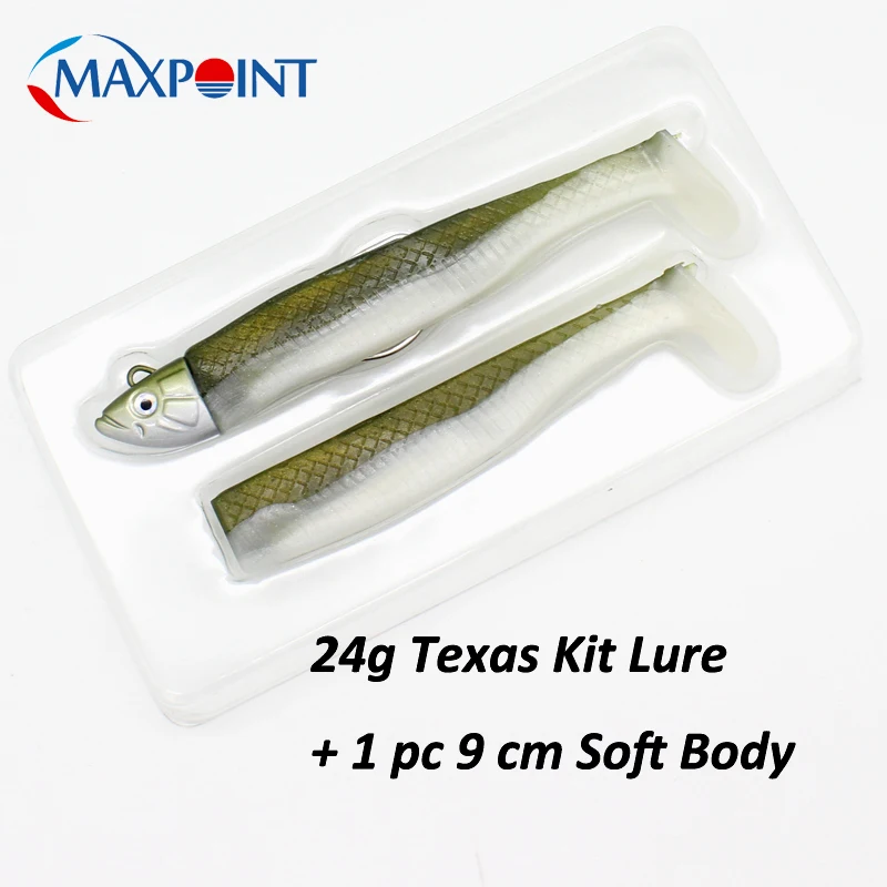 Горячая Распродажа 4,5 дюймов Texas Minnow 24g комплект приманок для подводной рыбалки приманки Seabass Вибрирующая приманка действие хаки цвет Swimbait