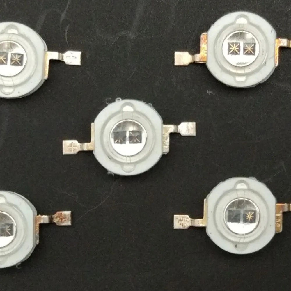 10PCS/LOT 2W 2 Chips Infrared emitting diode Infrared led  940nm IR array infrared lamp for Invisible security