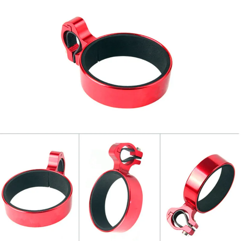 Bicycle Bottle Holder 5 Colors Bike Coffee Cup Holder Tea Cup Holder Bicycle Handlebar Rack Bracket Bottle Cage Bottle Holder