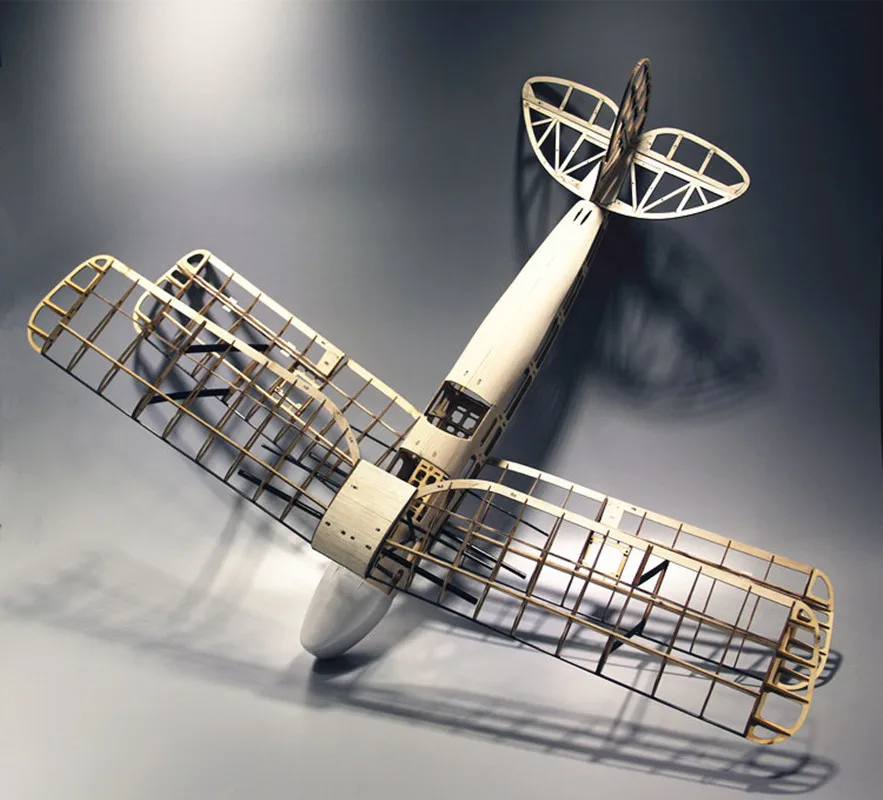 RC самолет лазерная резка самолетик из пробкового дерева набор TigerMoth DH 82 рамка без
