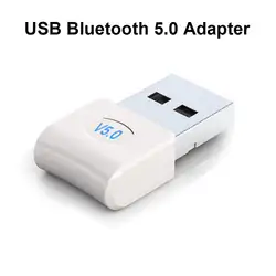 Мини USB Bluetooth 5,0 адаптер приемник ключ с CD для ПК ноутбука