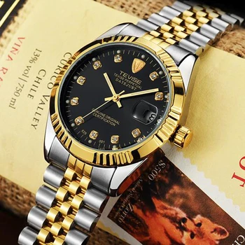 

TEVISE Waterproof Automatic Watch Top Brand Luxury Men Mechanical Men's Watch Luminous Sports Casual Business Wristwatch 2018