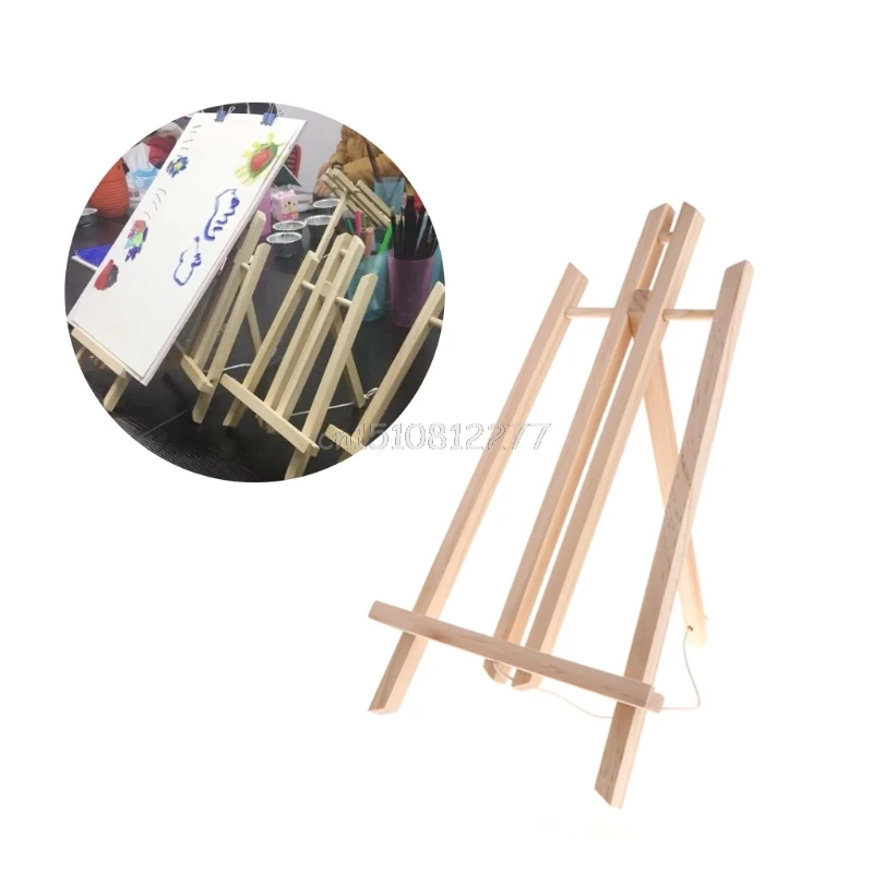 Wood Easel Advertisement Exhibition Display Shelf Holder Studio Painting Stand M23 dropshipping