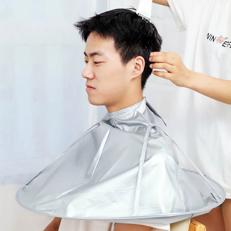Brainbow 1 шт. складной парикмахерский плащ DIY для стрижки волос водонепроницаемый плащ накидка-зонтик Салон Парикмахерская одежда фартук для