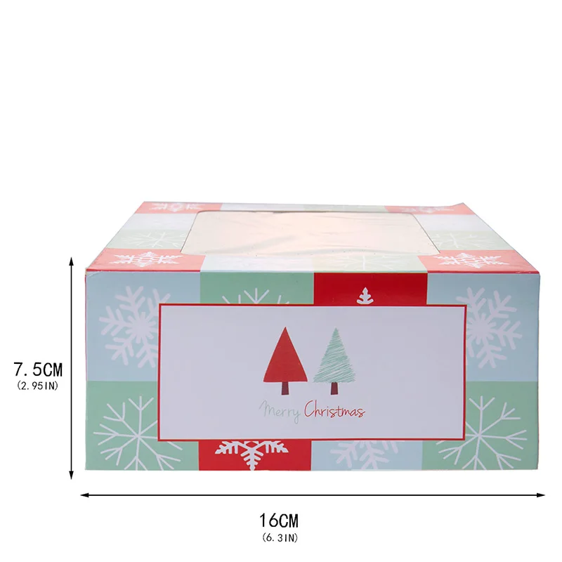 Merry коробка с рождественскими конфетами прекрасный Санта Клаус подарочные
