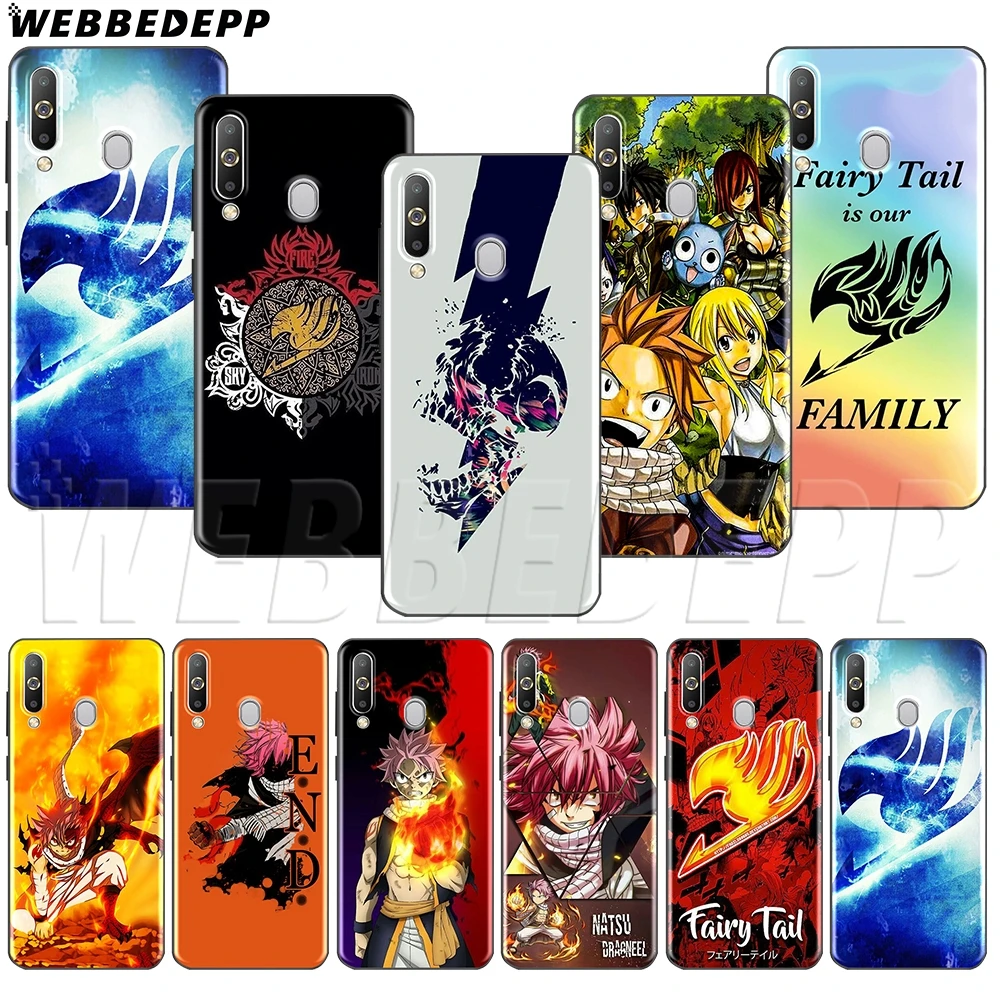 

WEBBEDEPP Anime Fairy Tail TPU Soft Case for Samsung Note 10 Plus A10S A20S A30S A40S A50S A60 A70 M10 M20 M30
