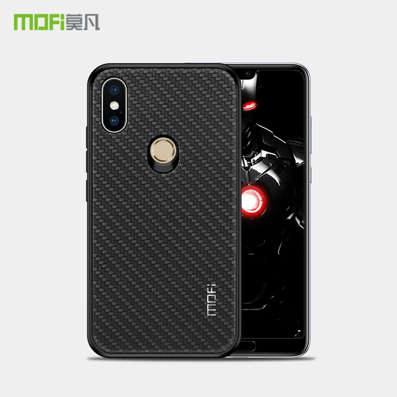 Чехол MOFi Honors Series для Xiaomi Mi 8 Mi8 M8 роскошный Плетеный дизайн ТПУ мягкий жесткий