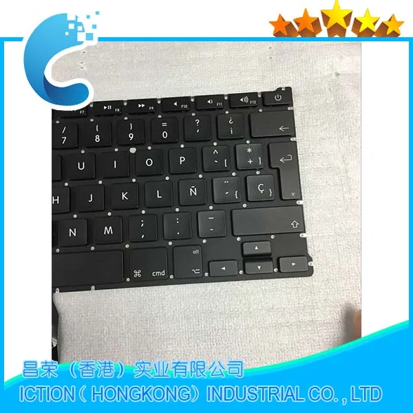 Новинка для Macbook Air 13 &quotA1369 2011 A1466 2012 2013 2015 испанская SP Клавиатура Teclado|keyboard a1466|a1466