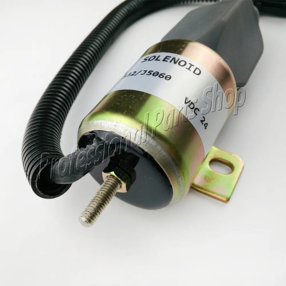 332/J5060 топливный соленоид для JCB JS130 JS160 JS180 JS240 JS260 JS330 24 В|solenoid|solenoid fuelsolenoid 24v |