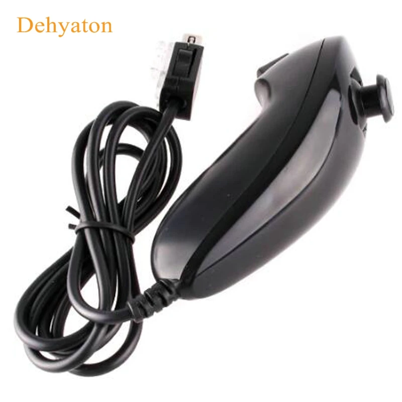 2018 Nunchuck Nunchuk пульт дистанционного управления для видеоигр Nintendo консоли Wii 5 цветов