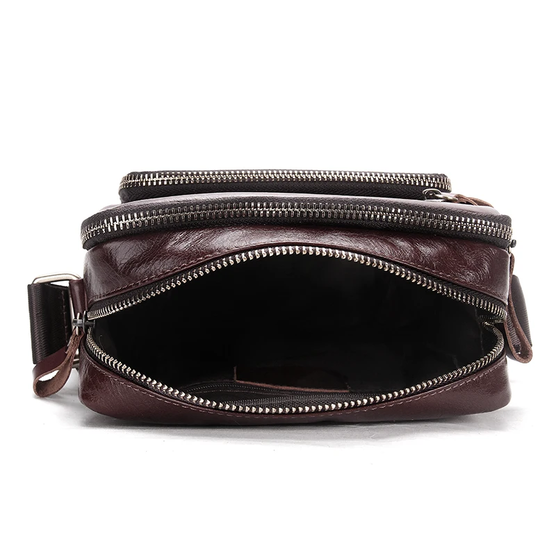 CONTACT'S جلد أصلي للرجال حقائب كتف صغيرة السفر Crossbody حقيبة الرجال عارضة حقيبة ساع الرجل Bolso الفاخرة العلامة التجارية حقيبة