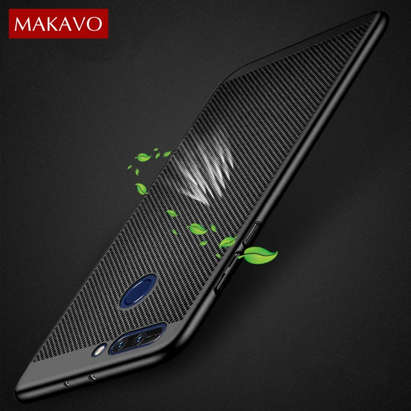 Чехол MAKAVO для Huawei Honor 8 Pro тонкий матовый Жесткий чехол с полной защитой на 360