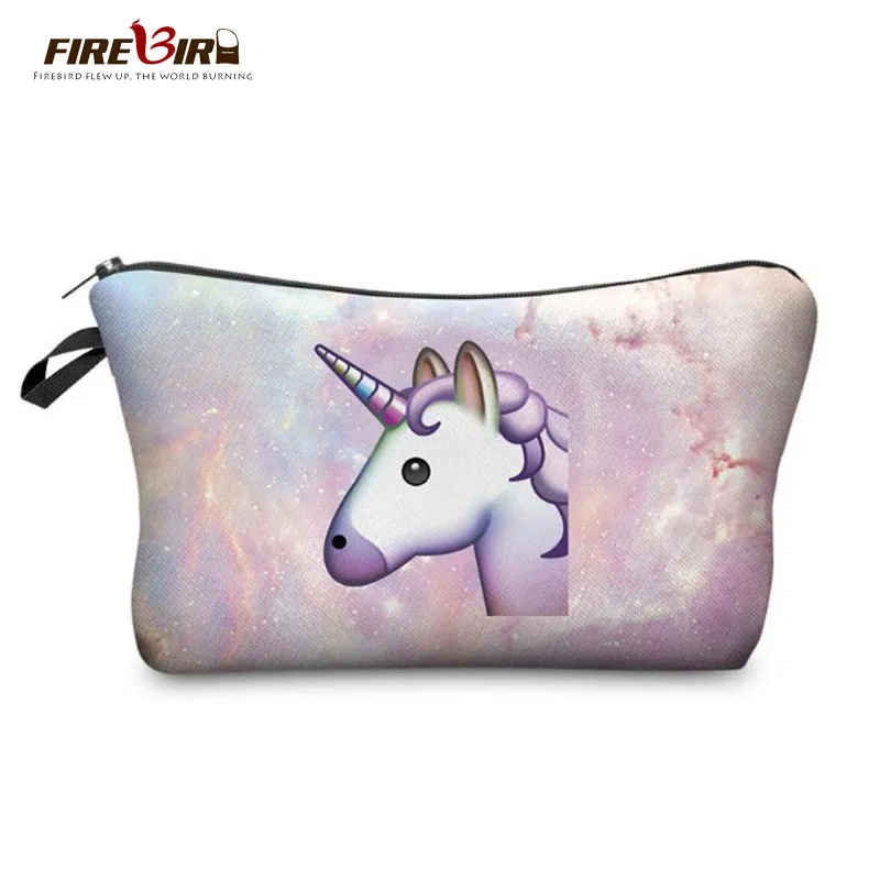 

Toilettas dames toilettas make up tas Waterdicht makeup tas printing unicorn cosmetic bag make up tasjes 2018 Meisje cadeau