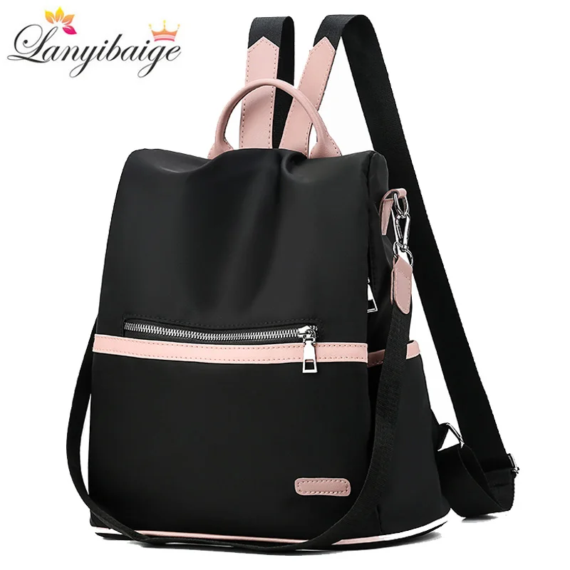 Goedkoop 3 in 1 Waterdichte rugzak voor vrouwen schoudertas oxford doek school rugzak voor tienermeisjes licht dames rugzak