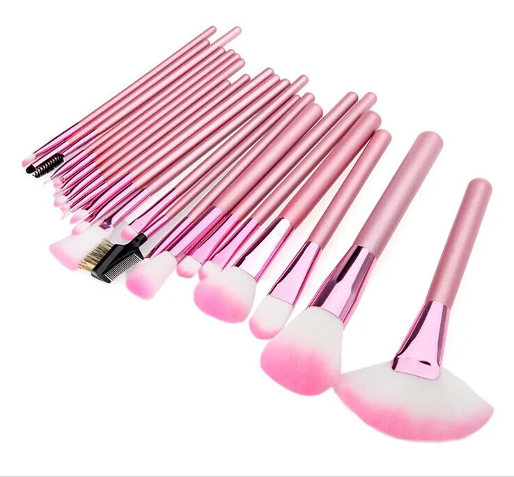 Professional 22Pcs Lot Make Up Brush Superior Soft Cosmetic Makeup Brush Set Kit Pouch Bag Case