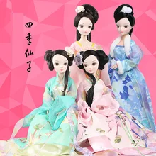 one piece Chinese phicen doll Seasons Fairies Fairy Dolls anime minions action figure apunzel doll Toys for girls